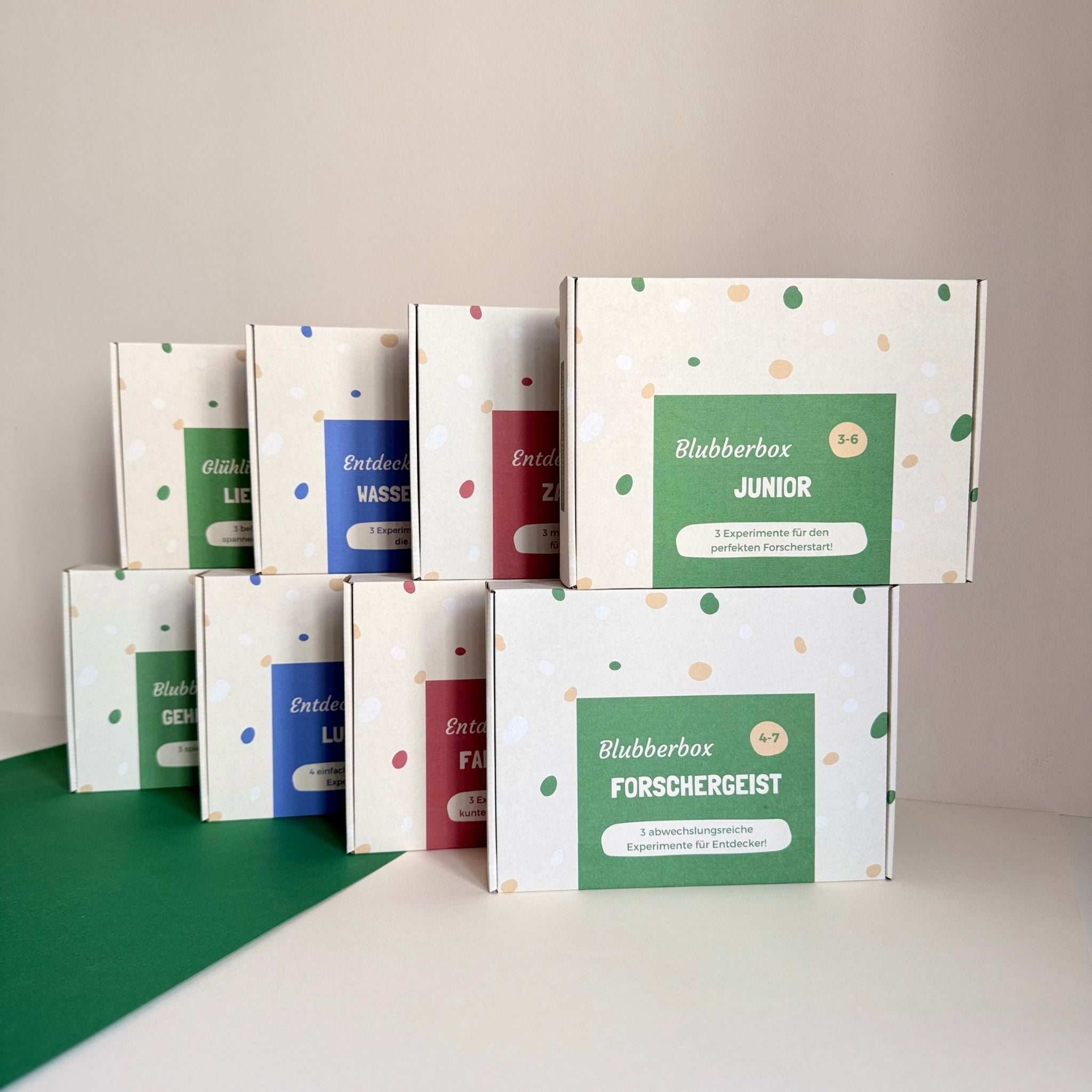 Experimentierboxen Glühlis Blubberlabor