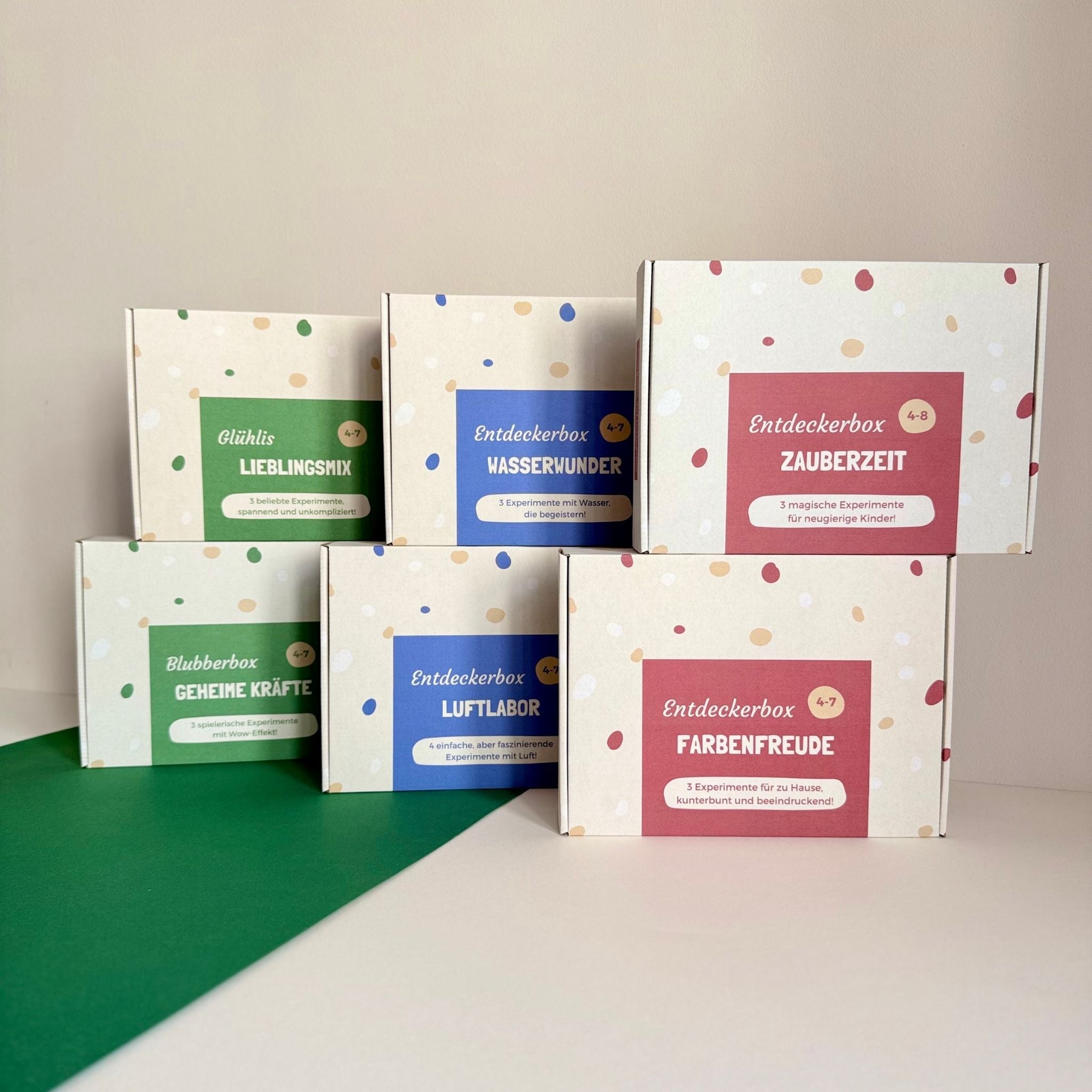 Experimentierboxen Glühlis Blubberlabor